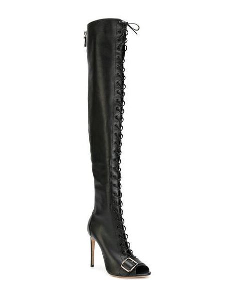 2020 black leather women lace up over the knee boots buckle open toe ladies high heel knight boots long zipper back
2020 black leather women lace up over the knee boots buckle open toe ladies high heel knight boots long zipper back