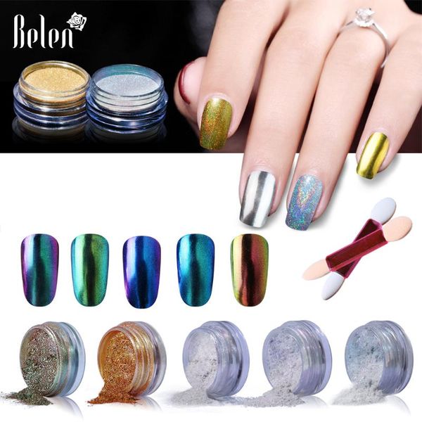 nail glitter belen 3d shiny silver gold magic powder mirror polishing chrome pigments art decorations laser dazzling dust
nail glitter belen 3d shiny silver gold magic powder mirror polishing chrome pigments art decorations laser dazzling dust