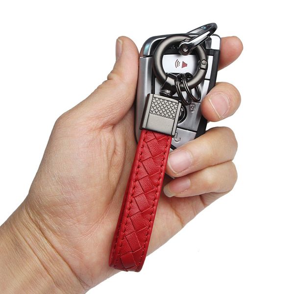 high-grade woven leather car key ring for keychain key holder for e90 e39 x6 e71 serie 1 f20 m chain accessories, Silver
high-grade woven leather car key ring for keychain key holder for e90 e39 x6 e71 serie 1 f20 m chain accessories, Silver