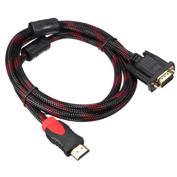 cgjxs1 .5m black /red full hd dmi male to vga hd -15 male connector adapter converter cable for high definition player
cgjxs1 .5m black /red full hd dmi male to vga hd -15 male connector adapter converter cable for high definition player