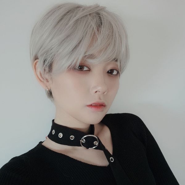 factory direct sales wig female short hair granny gray cosplay fake hair one generation, Black
factory direct sales wig female short hair granny gray cosplay fake hair one generation, Black