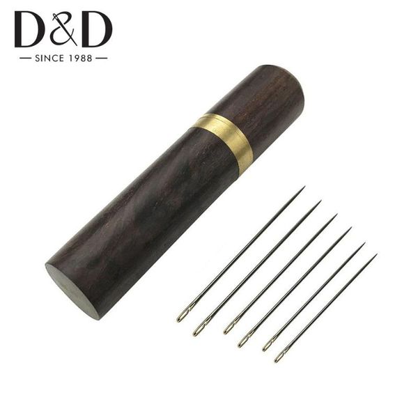 d&d sewing needle case with 24pcs self threading needles packed in a durable practical wood tube sewing accessories, Black
d&d sewing needle case with 24pcs self threading needles packed in a durable practical wood tube sewing accessories, Black