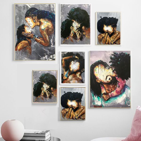 wall art холст картина black girl boy любовь масляной живописи скандинавские плакаты и распечатывает настенные картины для гостиной декор
wall art холст картина black girl boy любовь масляной живописи скандинавские плакаты и распечатывает настенные картины для гостиной декор