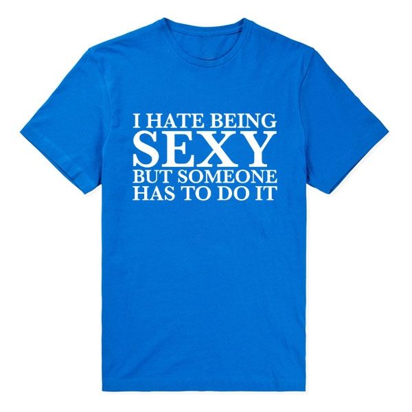 i hate being printed mens t shirt / funny novelty joke slogan black tee shirt more size and colors big european
i hate being printed mens t shirt / funny novelty joke slogan black tee shirt more size and colors big european