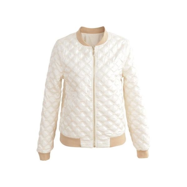 women winter classic diamond lattice casual fashion jacket baseball uniform quilted jacket ultra short coat, Black;brown
women winter classic diamond lattice casual fashion jacket baseball uniform quilted jacket ultra short coat, Black;brown