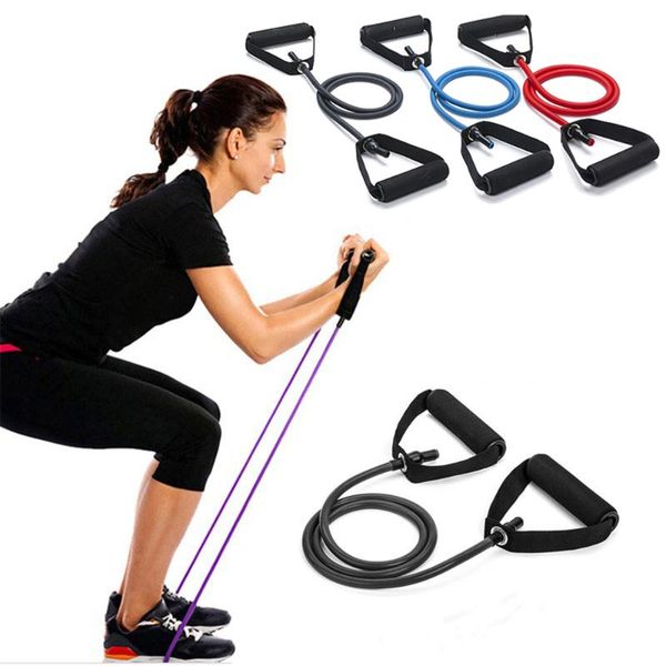 120cm elastic resistance bands fitness yoga pull rope workout exercise tubes practical training rubber tensile expander home gym
120cm elastic resistance bands fitness yoga pull rope workout exercise tubes practical training rubber tensile expander home gym