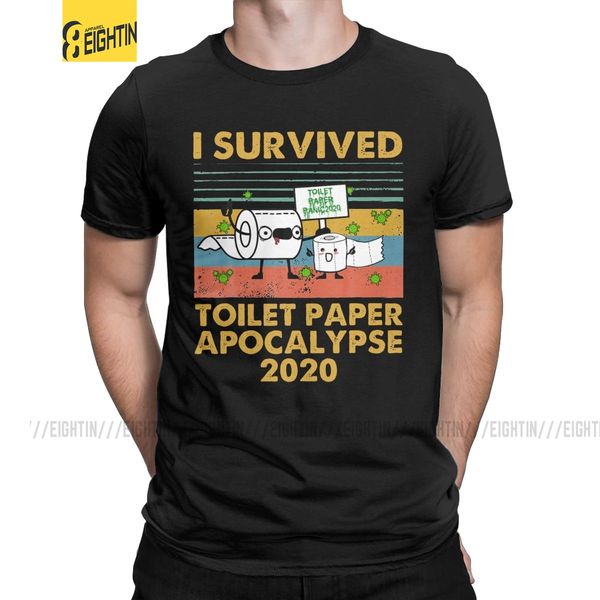 i survived toilet paper apocolypse 2020 men t shirts social distancing stay home tees short sleeve t-shirt cotton big size
i survived toilet paper apocolypse 2020 men t shirts social distancing stay home tees short sleeve t-shirt cotton big size