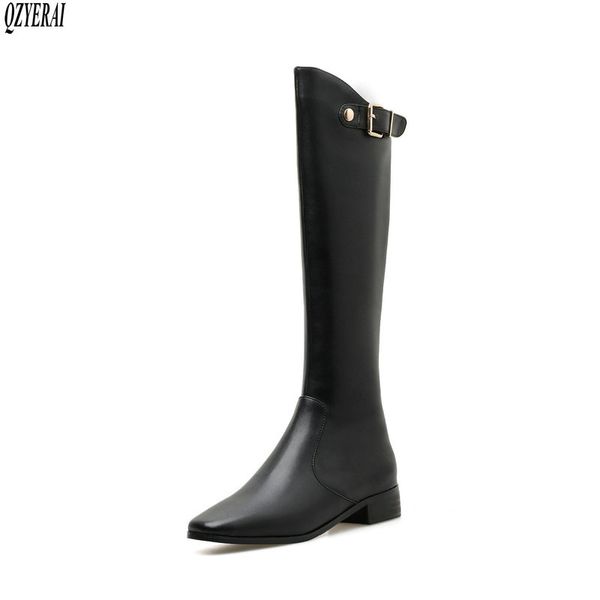 boots qzyerai the knee autumn and winter genuine leather fashion black female women's shoes size 34-40
boots qzyerai the knee autumn and winter genuine leather fashion black female women's shoes size 34-40
