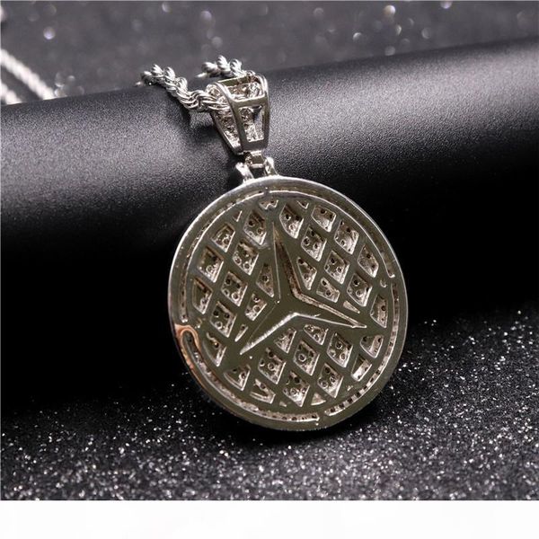 luxury designer jewelry iced out cubic zircon brand car logo trap pendant necklace chram hip hop bling, Silver
luxury designer jewelry iced out cubic zircon brand car logo trap pendant necklace chram hip hop bling, Silver