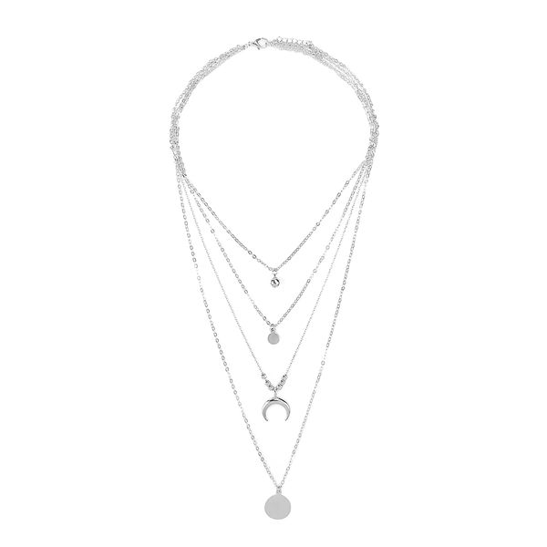ожерелье женщины многослойные choker horn long crescent moon подвеска цепи ожерелье цепи богемия ювелирные изделия новый, Silver
ожерелье женщины многослойные choker horn long crescent moon подвеска цепи ожерелье цепи богемия ювелирные изделия новый, Silver