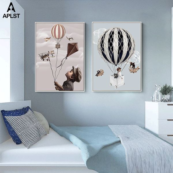 kids creative imagination canvas posters & prints nursery decor balloon kite old plane paintings baby child pictures for bedroom
kids creative imagination canvas posters & prints nursery decor balloon kite old plane paintings baby child pictures for bedroom