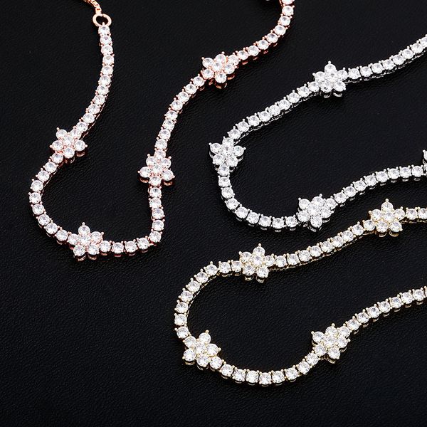 hip hop spinning flower design cuban link chain necklace women men bling iced out cz necklaces, Silver
hip hop spinning flower design cuban link chain necklace women men bling iced out cz necklaces, Silver