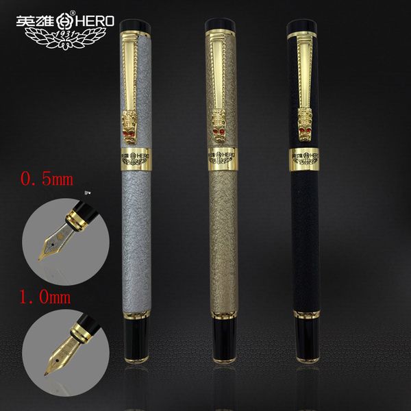 luxury hero dragon fountain pen gift 0.7mm matte black golden ink pen stationery office school supplies writing new
luxury hero dragon fountain pen gift 0.7mm matte black golden ink pen stationery office school supplies writing new