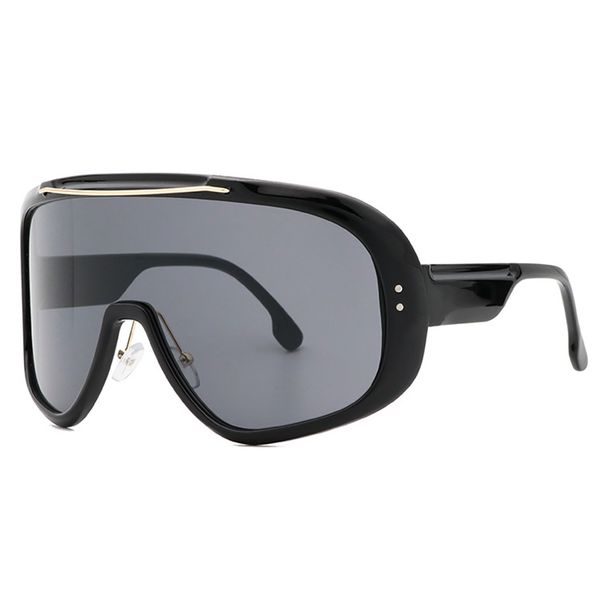 new style oversized frame fashion riding windproof sunglasses for men and women sunshade mirror outdoor sports sandproof glasses, White;black
new style oversized frame fashion riding windproof sunglasses for men and women sunshade mirror outdoor sports sandproof glasses, White;black