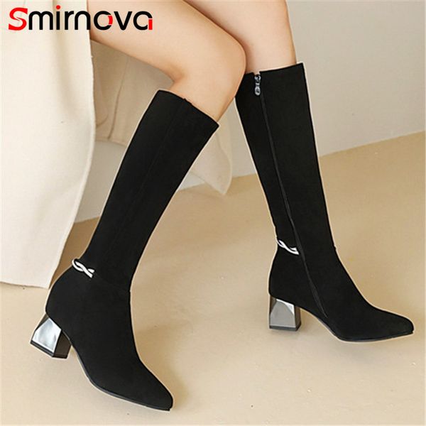 смирнова квадратный каблук ботинки 2020 новейший колено высокие сапоги женские однотонные цвета на молнии кристалл простые длинные сапоги да, Black
смирнова квадратный каблук ботинки 2020 новейший колено высокие сапоги женские однотонные цвета на молнии кристалл простые длинные сапоги да, Black