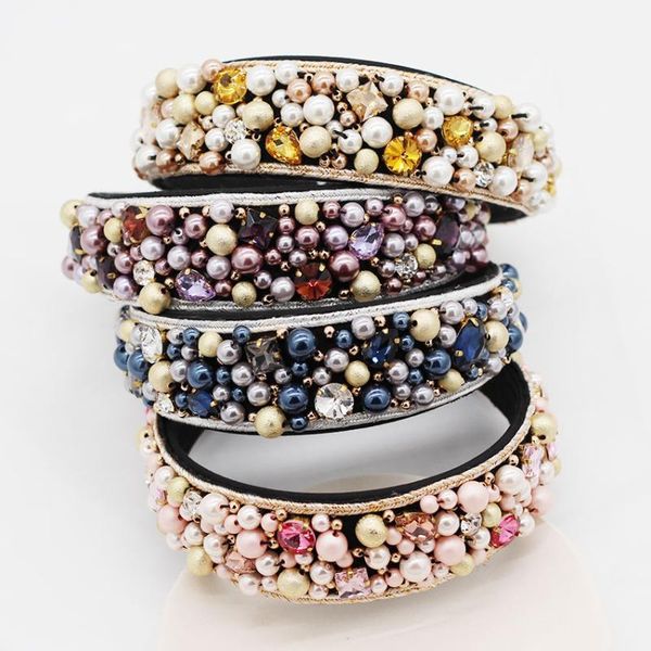 new fashion bohemian hand-stitched beads multi-color versatile headband dance party travel show hair accessories 926, Golden;silver
new fashion bohemian hand-stitched beads multi-color versatile headband dance party travel show hair accessories 926, Golden;silver