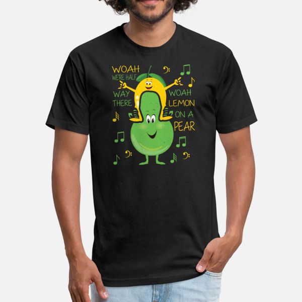 lemon on a pear funny fruit song music t shirt men create cotton o-neck pictures sunlight comfortable spring slim shirt
lemon on a pear funny fruit song music t shirt men create cotton o-neck pictures sunlight comfortable spring slim shirt