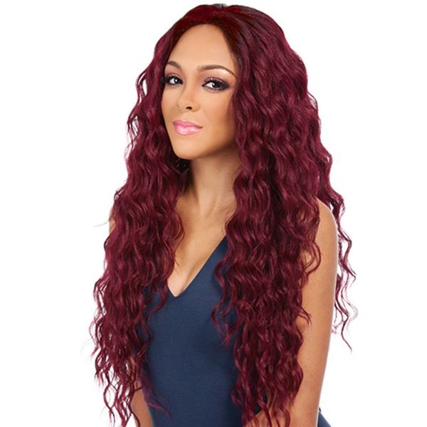 long curly wigs for women natural hair wigs wavy red hair wig loose deep wave synthetic heat resistant fiber full wig, Black
long curly wigs for women natural hair wigs wavy red hair wig loose deep wave synthetic heat resistant fiber full wig, Black