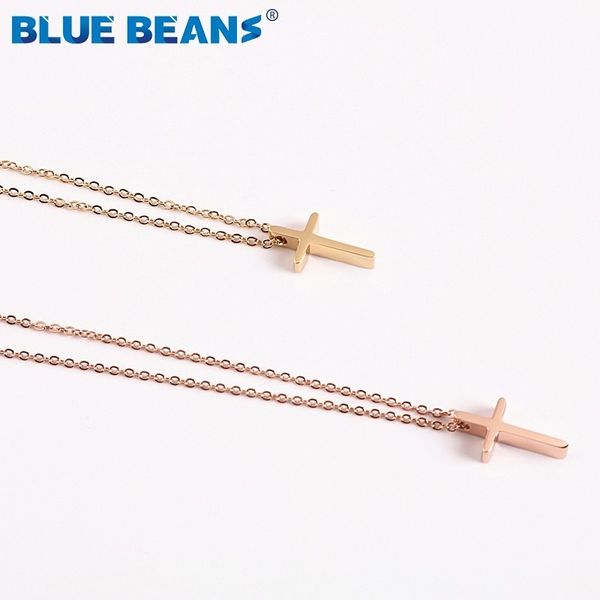 fashion 316l stainless steel minimalist cross religious necklaces pendant for women girl rose gold jewelry ketting gift kids, Silver
fashion 316l stainless steel minimalist cross religious necklaces pendant for women girl rose gold jewelry ketting gift kids, Silver