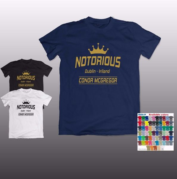 2019 letter print o-neck t-shirt new notorious conor mcgregor tee fight night king ireland dublin t shirt
2019 letter print o-neck t-shirt new notorious conor mcgregor tee fight night king ireland dublin t shirt