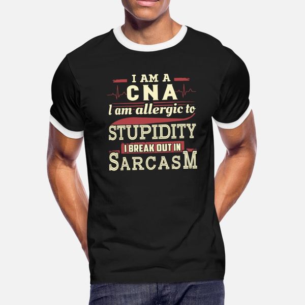 i amma cna i am allergic to stupidity i break out t shirt men printing cotton round collar kawaii crazy new style summer style unique shirt
i amma cna i am allergic to stupidity i break out t shirt men printing cotton round collar kawaii crazy new style summer style unique shirt