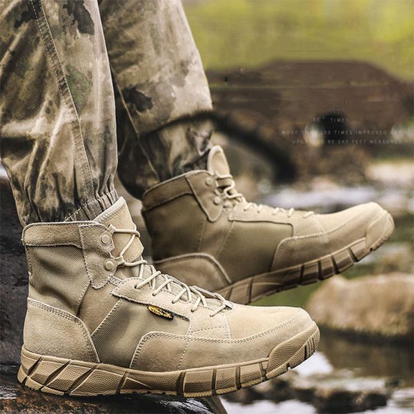 men outdoor tactical army boots waterproof non-slip breathable climbing shoes ultralight training hunting sports boots
men outdoor tactical army boots waterproof non-slip breathable climbing shoes ultralight training hunting sports boots