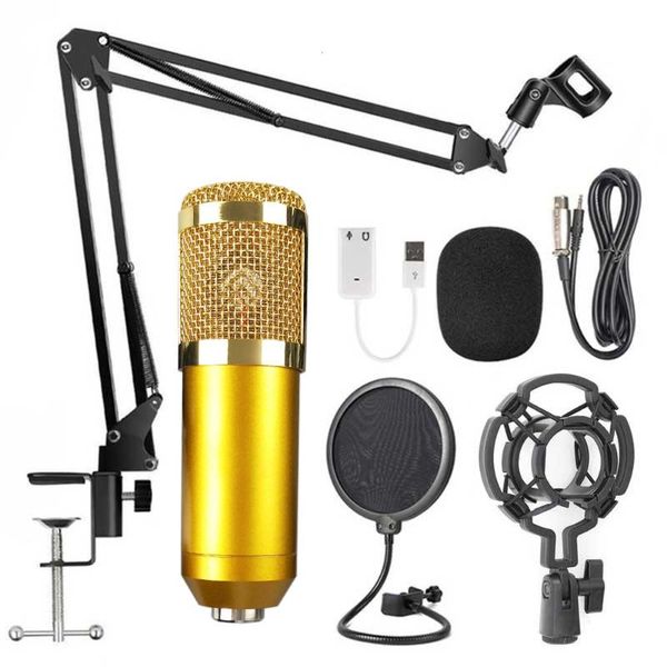 microphones bm800 condenser audio 3.5mm wired microphone professional set for radio braodcasting singing mic holder
microphones bm800 condenser audio 3.5mm wired microphone professional set for radio braodcasting singing mic holder