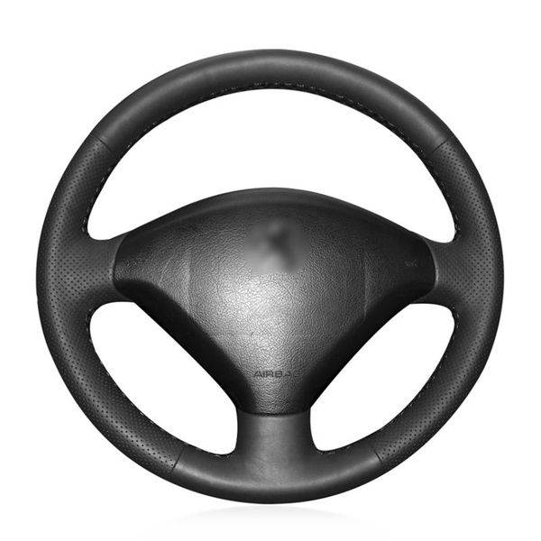 steering wheel covers hand-stitched black artificial leather anti-slip soft car cover for 307 2001-2008 sw 2005-2008
steering wheel covers hand-stitched black artificial leather anti-slip soft car cover for 307 2001-2008 sw 2005-2008