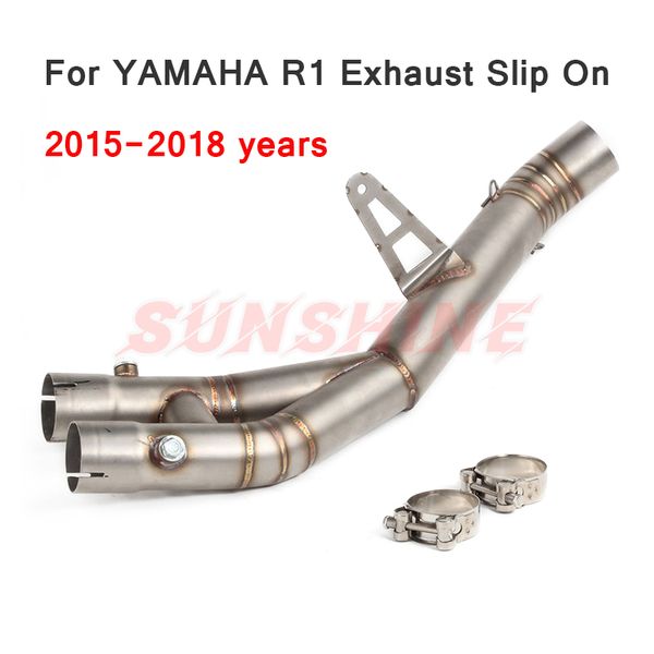 exhaust motorcycle slip on system modified middle pipe connect link tube stainless steel for yzf r1 mt-10 fz-10 yzf-r1 2020-2020
exhaust motorcycle slip on system modified middle pipe connect link tube stainless steel for yzf r1 mt-10 fz-10 yzf-r1 2020-2020