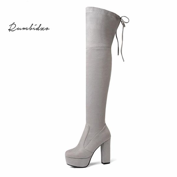 rumbidzo women's winter boots 2020 round toe slip on high heels chunky boots ladies women over the knee lace up, Black
rumbidzo women's winter boots 2020 round toe slip on high heels chunky boots ladies women over the knee lace up, Black