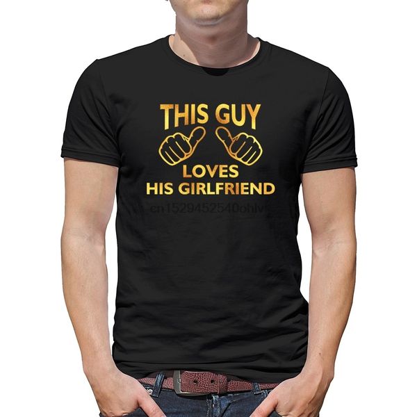 funny summer men short sleeve t-shirt this guy loves his girlfriend golden print shirt
funny summer men short sleeve t-shirt this guy loves his girlfriend golden print shirt
