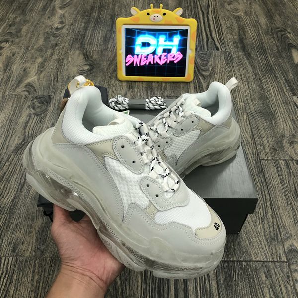 2022 men paris designer shoes fashion 17fw triple s sneakers boots for women green white sneaker vintage old dad grandpa casual shoe soft ou, Black
2022 men paris designer shoes fashion 17fw triple s sneakers boots for women green white sneaker vintage old dad grandpa casual shoe soft ou, Black