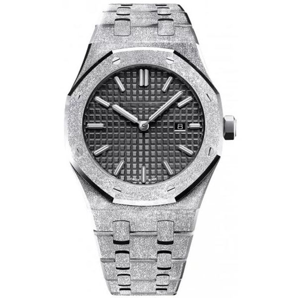 luxury watches diamonds automatic royal frosted black dial oak mens 18k white gold watch silver-tone hands fixed bezel 42mm size glide smoot, Slivery;brown
luxury watches diamonds automatic royal frosted black dial oak mens 18k white gold watch silver-tone hands fixed bezel 42mm size glide smoot, Slivery;brown