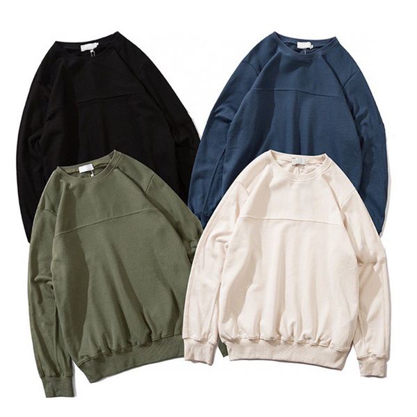 new arrival 9919# designer sweatshirts classic brand fall winter hoodie solid color stitching terry round neck sweater 4 colors -2xl, White;black
new arrival 9919# designer sweatshirts classic brand fall winter hoodie solid color stitching terry round neck sweater 4 colors -2xl, White;black