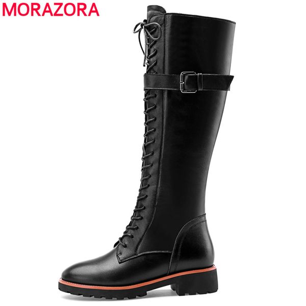 boots morazora 2021 winter arrive fashion knee high comfortable low heel round toe lace up black women brand
boots morazora 2021 winter arrive fashion knee high comfortable low heel round toe lace up black women brand