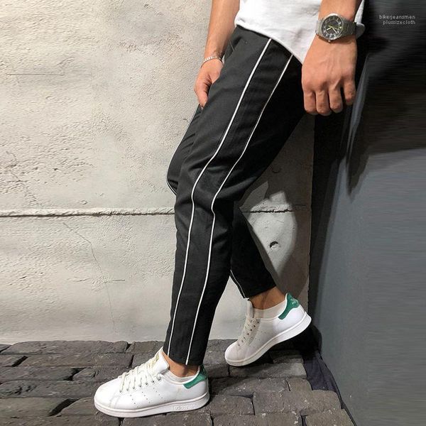 hop mid waist mens pants casual mens trousers autumn mens pants drawstring panelled hip, Black
hop mid waist mens pants casual mens trousers autumn mens pants drawstring panelled hip, Black