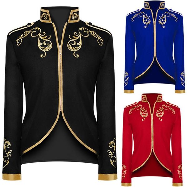 men winter warm vintage long sleeve embroidery tailcoat jacket suit outwear coat sleeve loose button up hip-hop personality casu, White;black
men winter warm vintage long sleeve embroidery tailcoat jacket suit outwear coat sleeve loose button up hip-hop personality casu, White;black