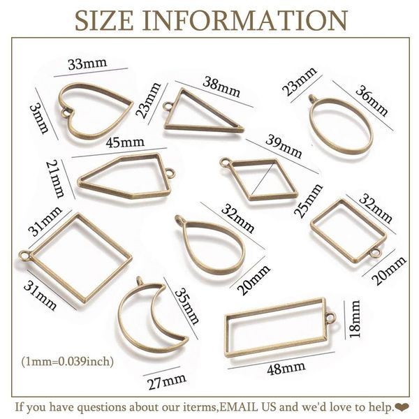 10pcs open bezel setting blank pendant charms assorted geometric hollow pressed flower resin frame mold bezel diy jewelry making
10pcs open bezel setting blank pendant charms assorted geometric hollow pressed flower resin frame mold bezel diy jewelry making