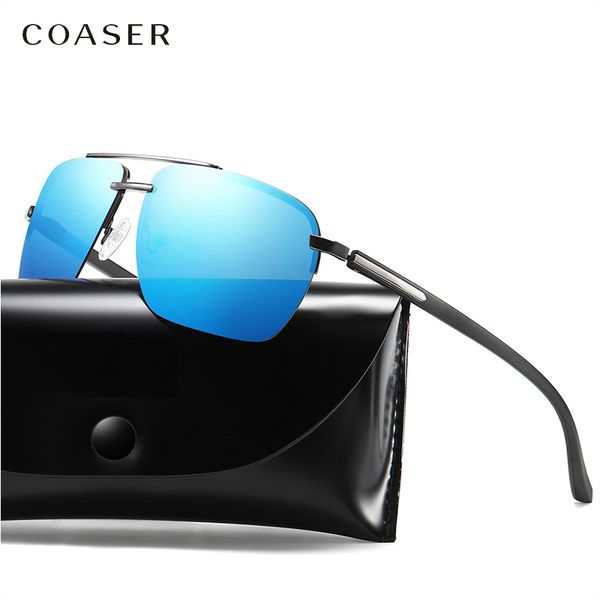 coaser 2020 brand sunglasses men polarized fashion classic sun glasses fishing driving shades for men wome, White;black
coaser 2020 brand sunglasses men polarized fashion classic sun glasses fishing driving shades for men wome, White;black