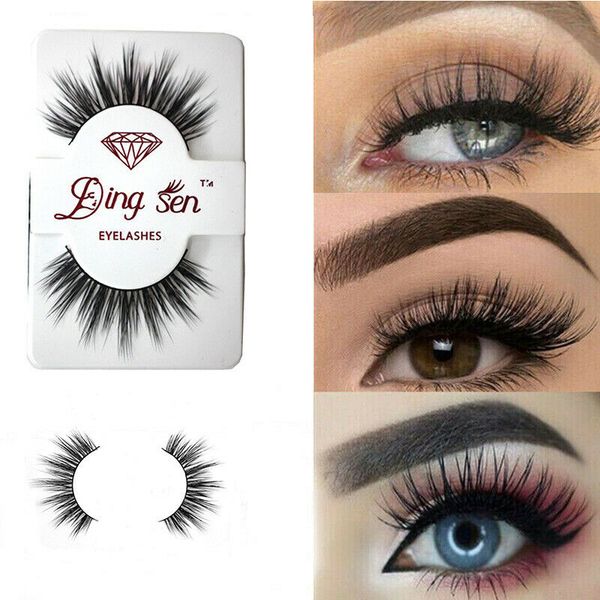 1 pair/box 3d fake mink lashes luxury natural crisscross soft false eyelashes eye makeup tools wispy lash extension faux cils
1 pair/box 3d fake mink lashes luxury natural crisscross soft false eyelashes eye makeup tools wispy lash extension faux cils