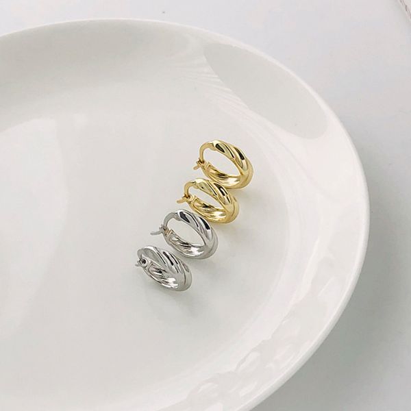 hoop & huggie earring 100% sterling silver 925 earrings gifts for women gothic minimalist earing brincos para as mulheres fine jewelry, Golden;silver
hoop & huggie earring 100% sterling silver 925 earrings gifts for women gothic minimalist earing brincos para as mulheres fine jewelry, Golden;silver