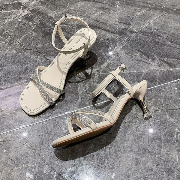 sandals fashion women 2021 summer open toe stiletto high heel breathable all-match rhinestone beige green, Black
sandals fashion women 2021 summer open toe stiletto high heel breathable all-match rhinestone beige green, Black