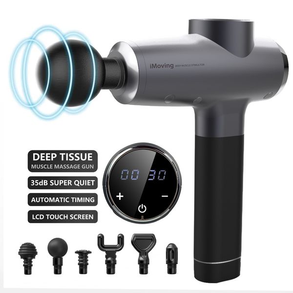 electric muscle massage gun deep tissue massager treatment gun training exercise muscle pain relief body gym fitness equipment
electric muscle massage gun deep tissue massager treatment gun training exercise muscle pain relief body gym fitness equipment