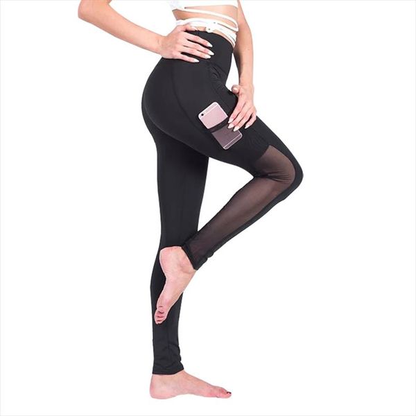 spring and summer fashion mesh patchwork trousers for women high waist pocket workout leggins mujer stretch black leggings
spring and summer fashion mesh patchwork trousers for women high waist pocket workout leggins mujer stretch black leggings