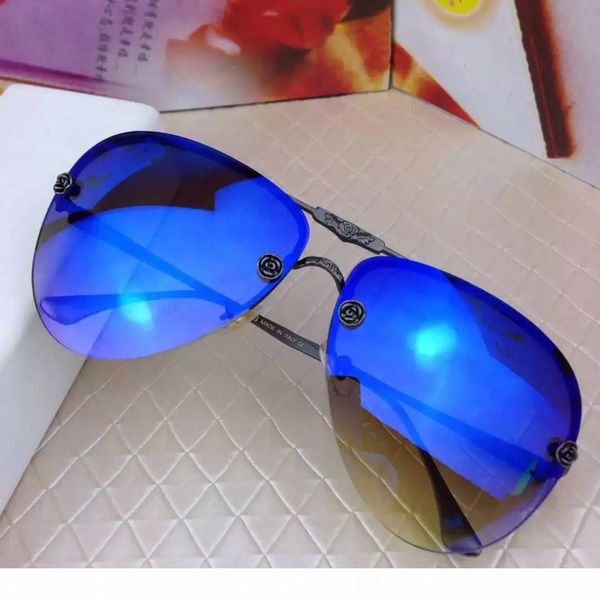 fahion vintage lotos polarized sunglasses frameless blue lenses eyeglasses eyewear new with case, White;black
fahion vintage lotos polarized sunglasses frameless blue lenses eyeglasses eyewear new with case, White;black
