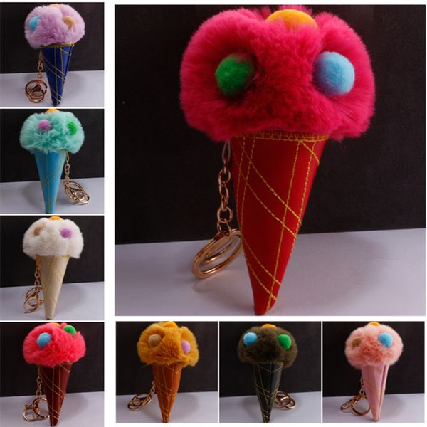 10pcs/lot fashion cream shape pompom fluffy ball cream key chain girl bag pendant car accessories keyrings, Silver
10pcs/lot fashion cream shape pompom fluffy ball cream key chain girl bag pendant car accessories keyrings, Silver