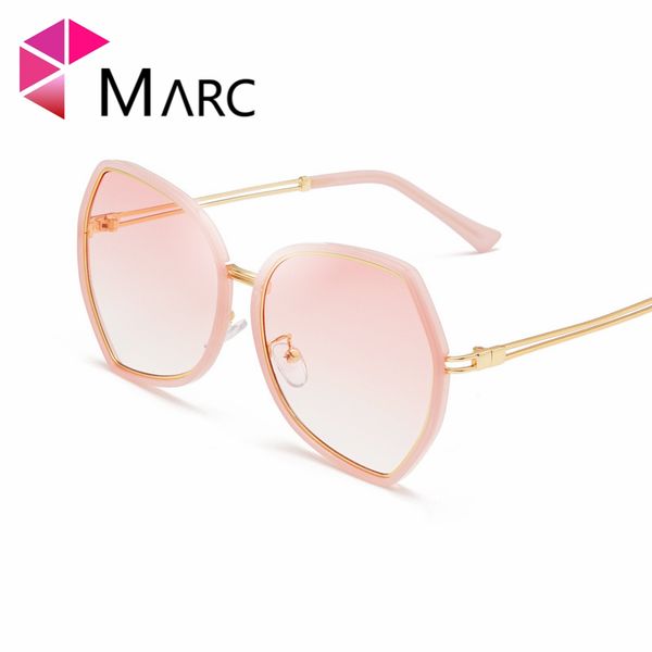 sunglasses marc 2021 women oculos gradient mirror female oversized alloy fashion resin brand designer, White;black
sunglasses marc 2021 women oculos gradient mirror female oversized alloy fashion resin brand designer, White;black