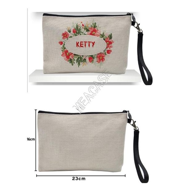 fashion diy thick linen cosmetic bag zipper clutch bag storage thermal transfer sublimation blank plain designers bags women handbag d92408, White
fashion diy thick linen cosmetic bag zipper clutch bag storage thermal transfer sublimation blank plain designers bags women handbag d92408, White
