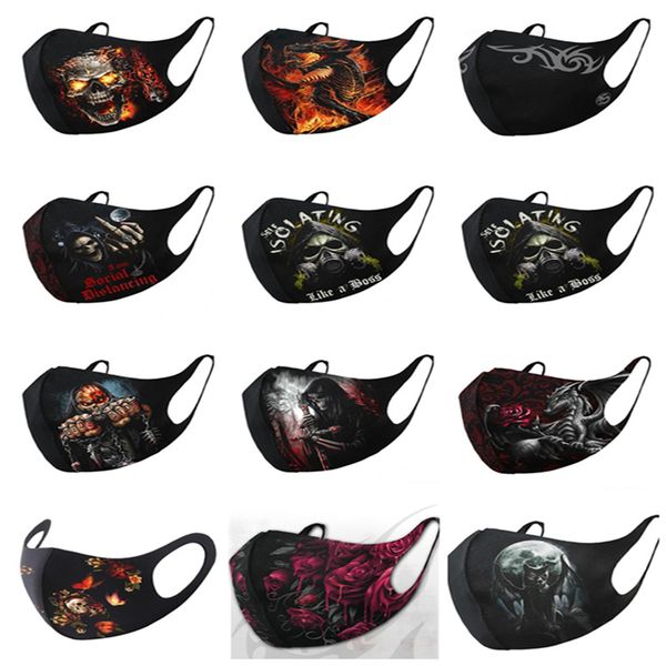 31 styles fashion halloween face mask 3d printing dustproof mouth mask windproof washable reusable protective party masks anti dust
31 styles fashion halloween face mask 3d printing dustproof mouth mask windproof washable reusable protective party masks anti dust