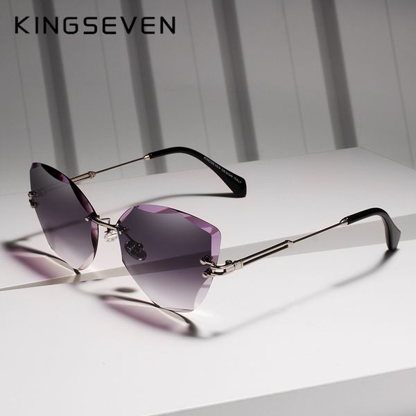 kingseven design fashion lady солнцезащитные очки 2020 rimless женские солнцезащитные очки в стиле ретро сплав frame классический марка диза, White;black
kingseven design fashion lady солнцезащитные очки 2020 rimless женские солнцезащитные очки в стиле ретро сплав frame классический марка диза, White;black
